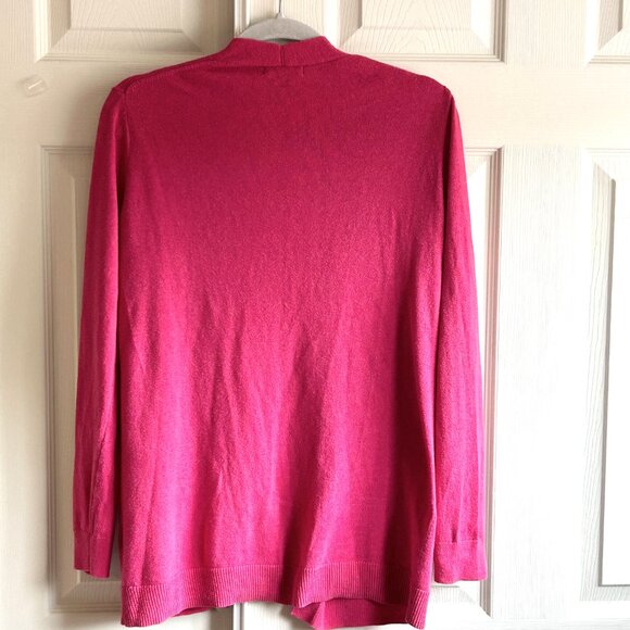 Vintage Gap Light Weight Open Front Cardigan, Women's Size M in Pink - Picture 2 of 6